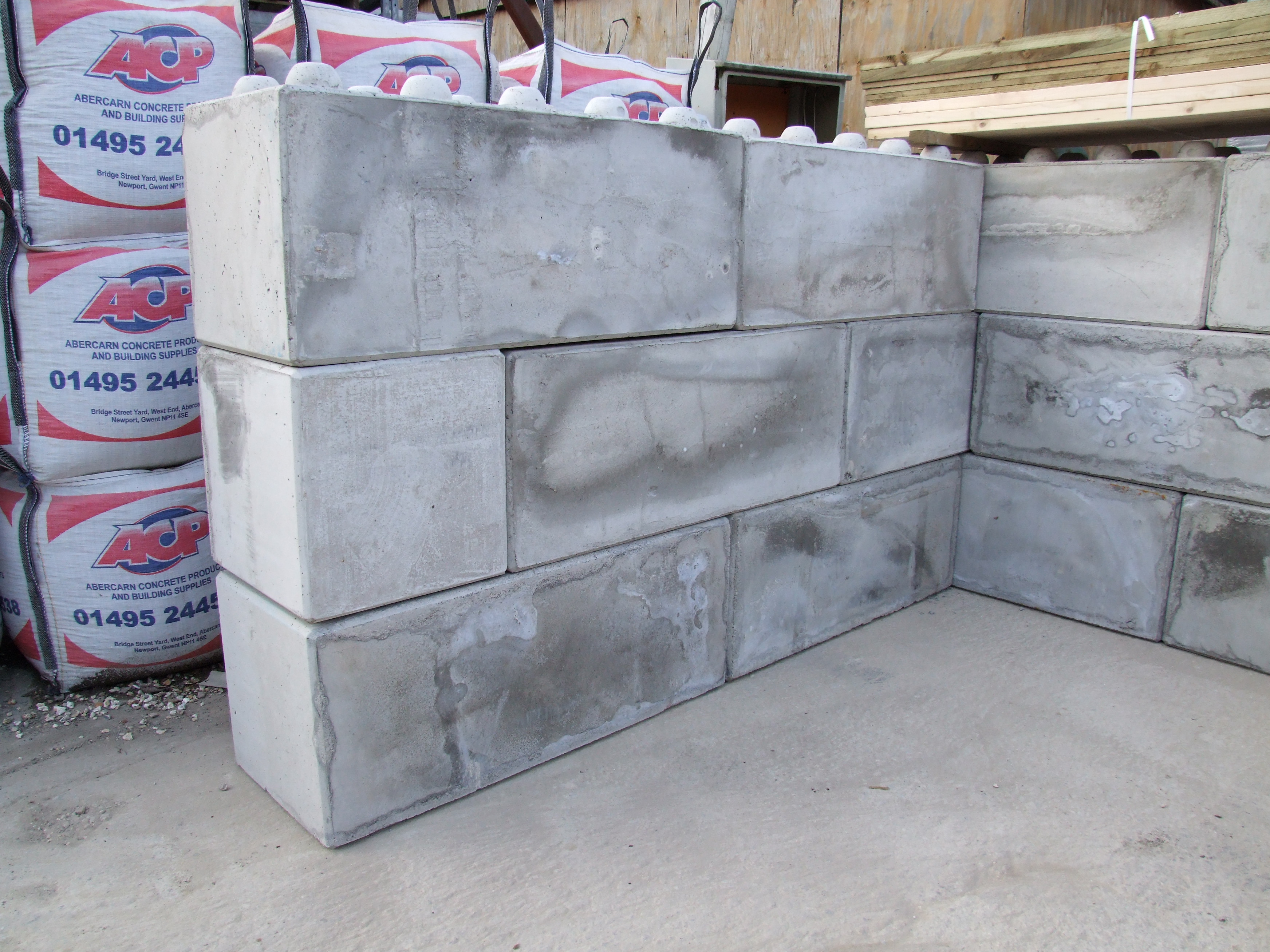 Barrier Blocks, Concrete Barrier Blocks, Retaining Wall Systems ACP Wales